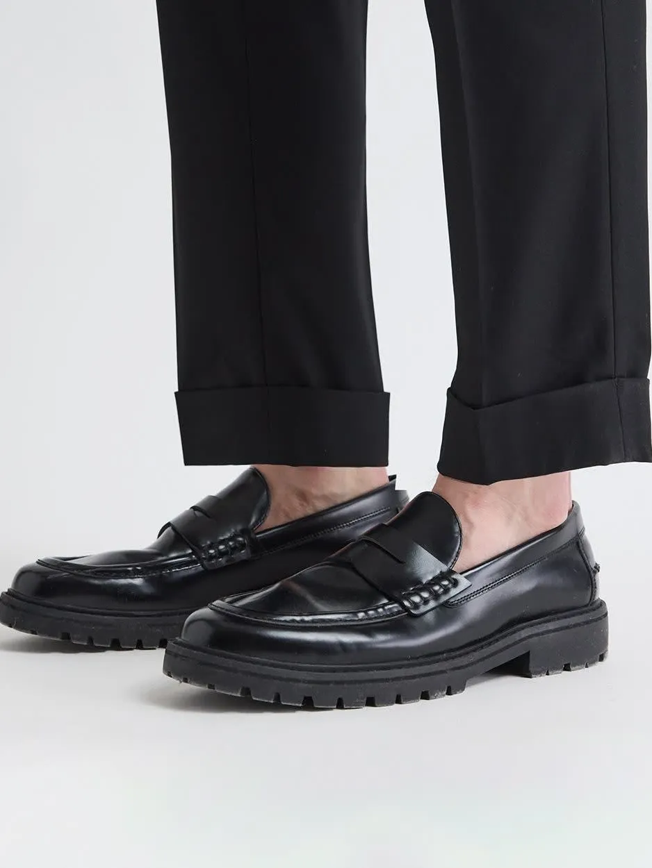 Black Straight Leg Pant