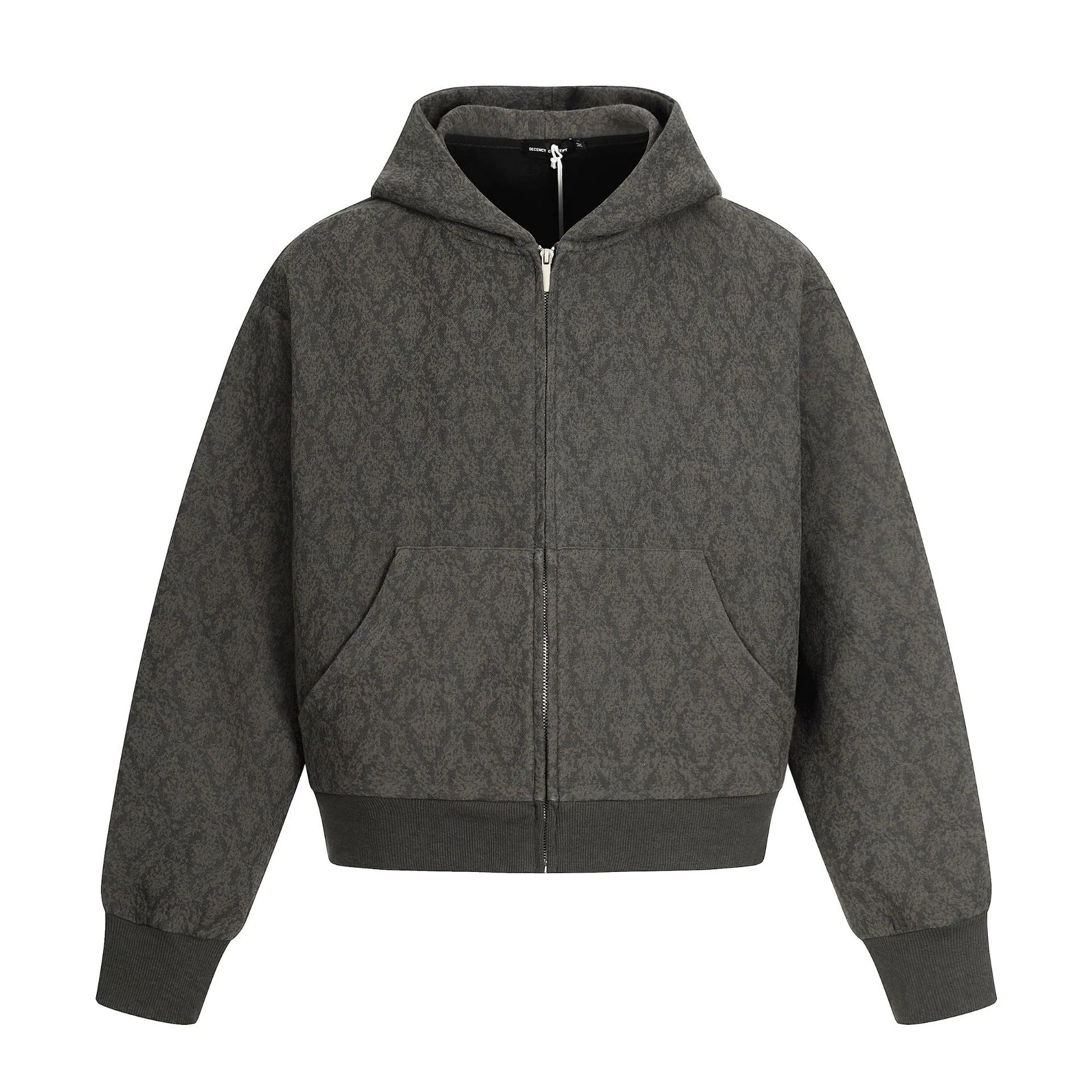 Vintage American Jacquard Cropped Jacket