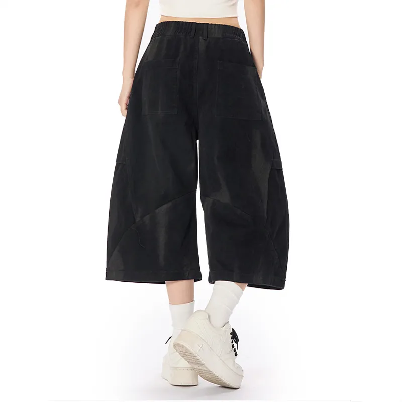 Distressed Cargo Shorts