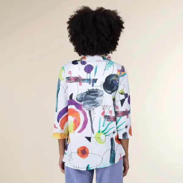 Artisan Abstract Blouse