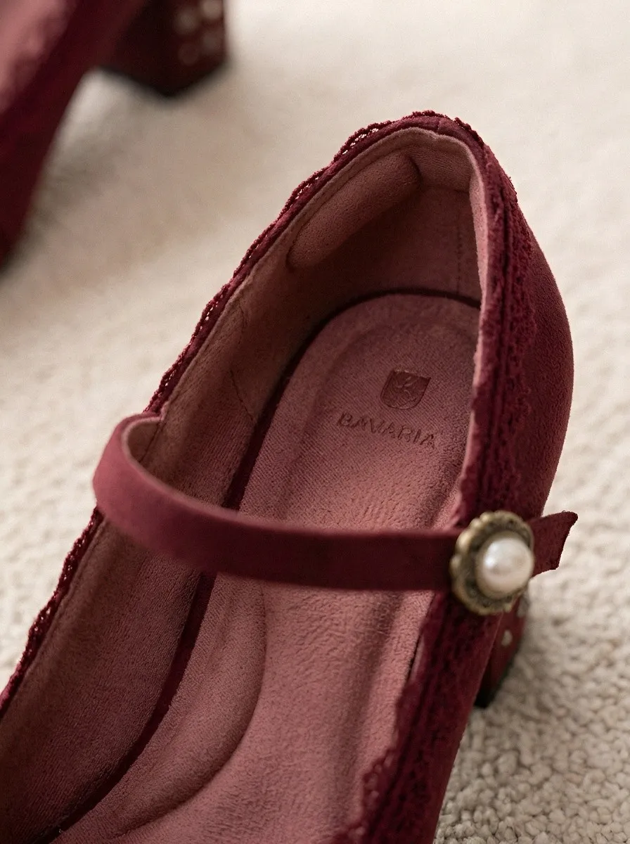 Heritage Lace Pearl Women's Bavarian Occasion Heels