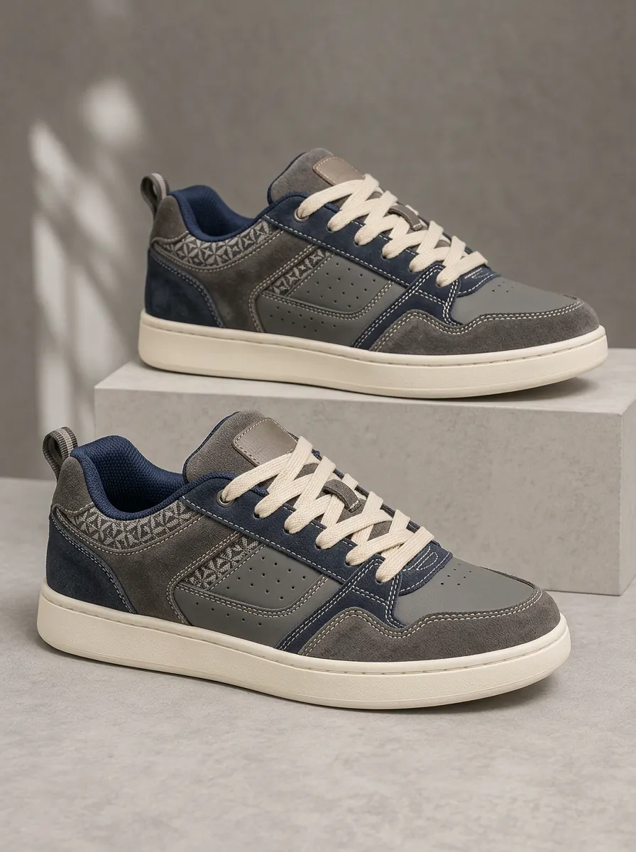 Men's Weekend Geometric Pattern Patterned Creative Skate Shoes