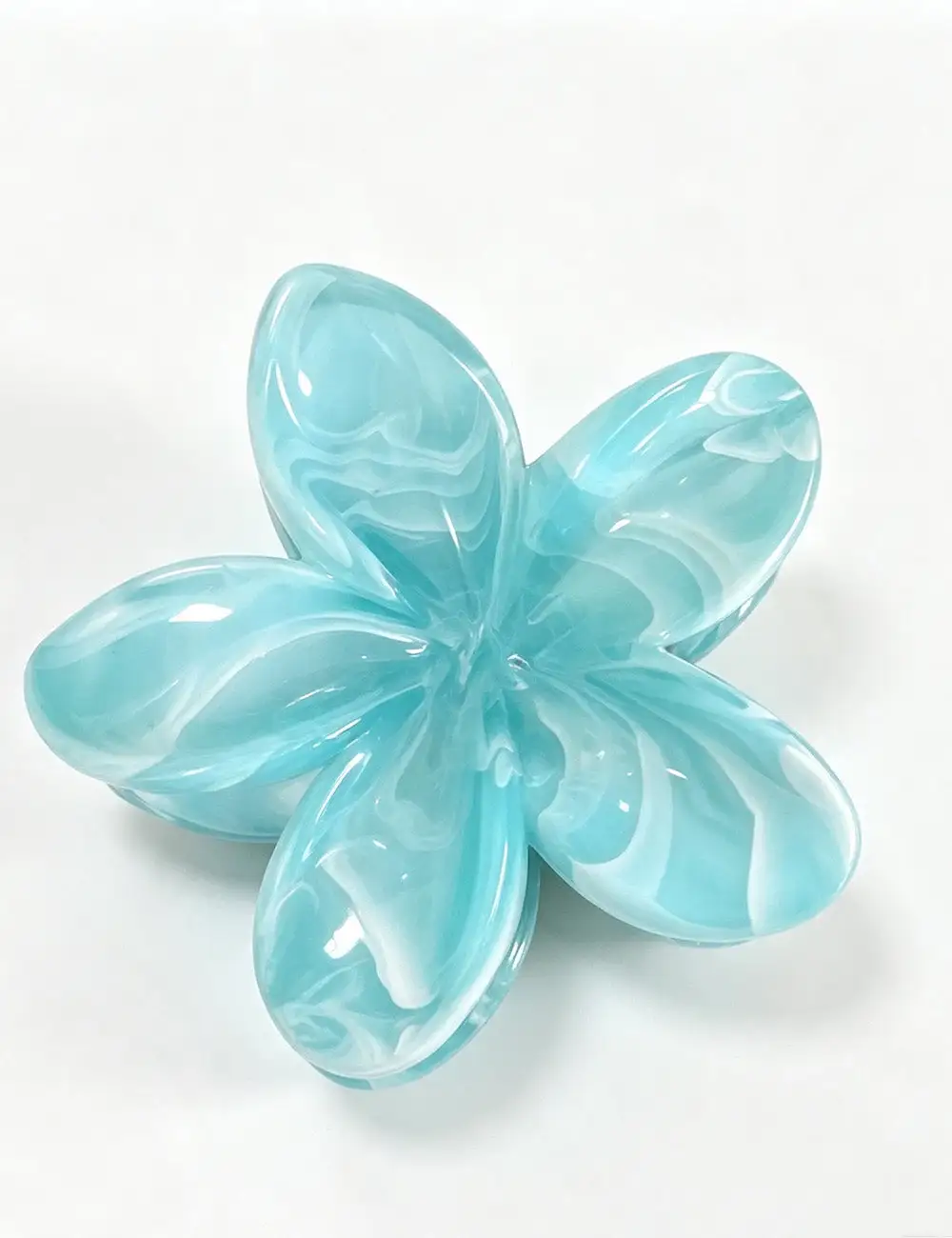 Plumeria Flower Shape Hair Hair Claw Clip