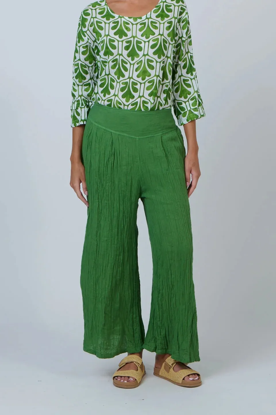 Women's Flowing Shape Wide Leg Trousers