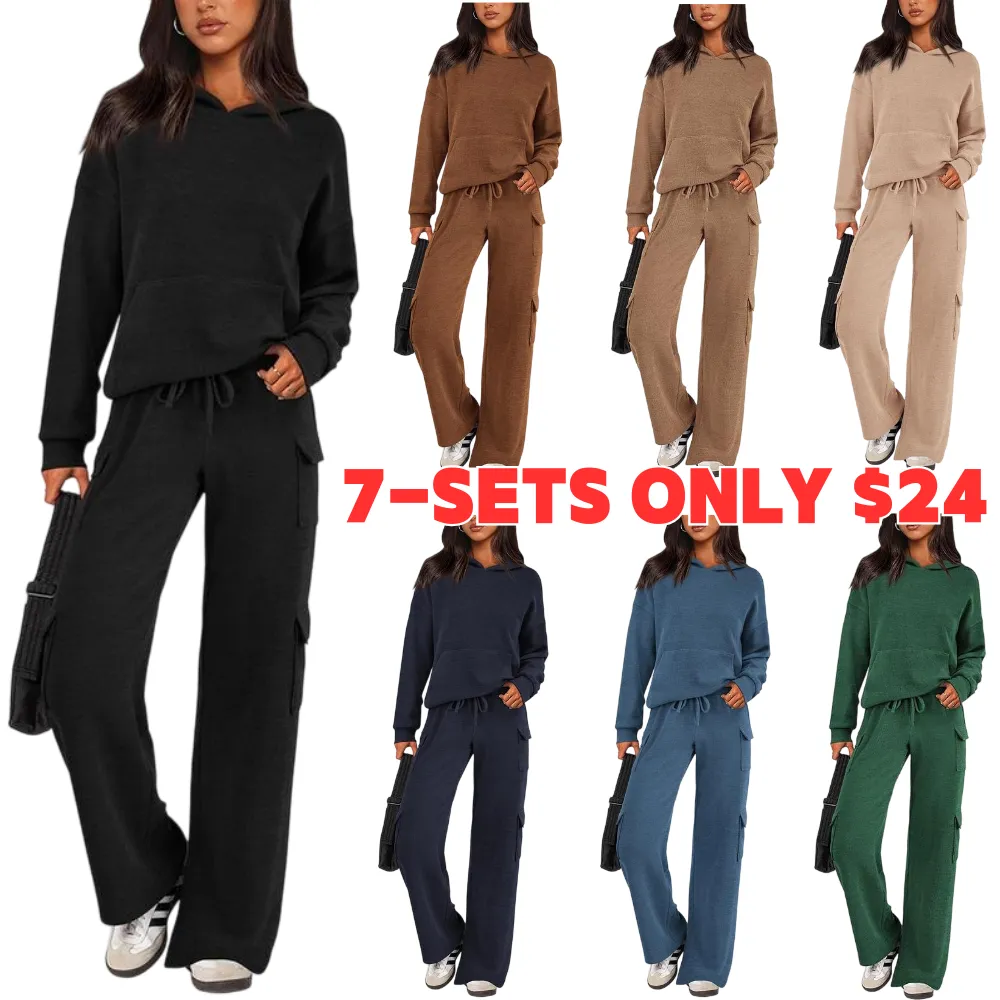 Women's 2 Piece Lounge Sets - Tracksuits for Casual, Active, and Versatile Outfits