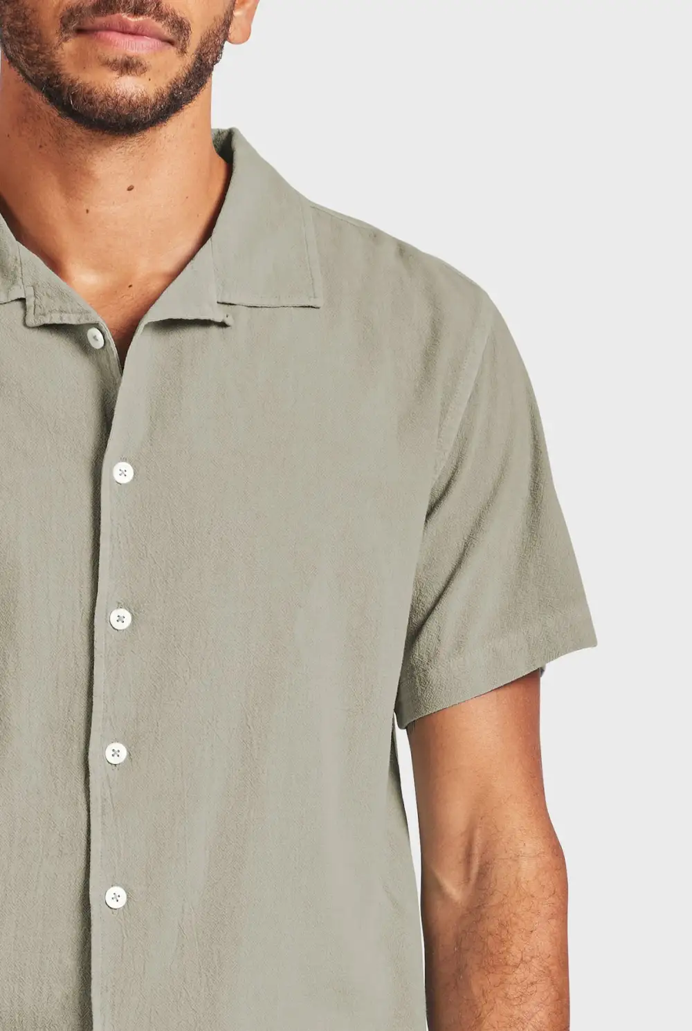 Short Sleeve Shirt-Light Dutch Blue