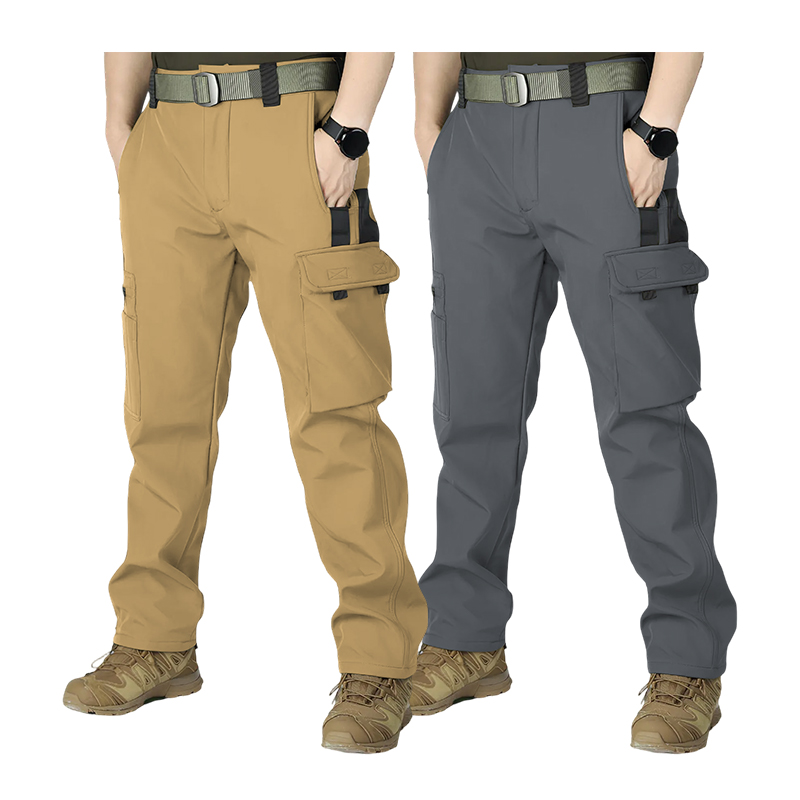 Multi Functional Fockets Slim Fit Outdoor Straight Tube Waterproof Work Pants
