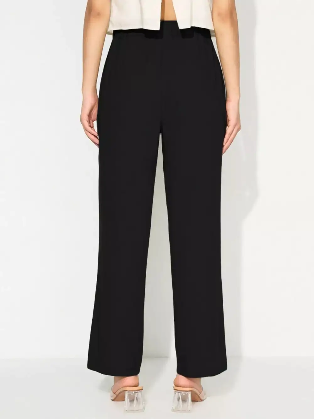 Soft Tied Wide Leg Pants