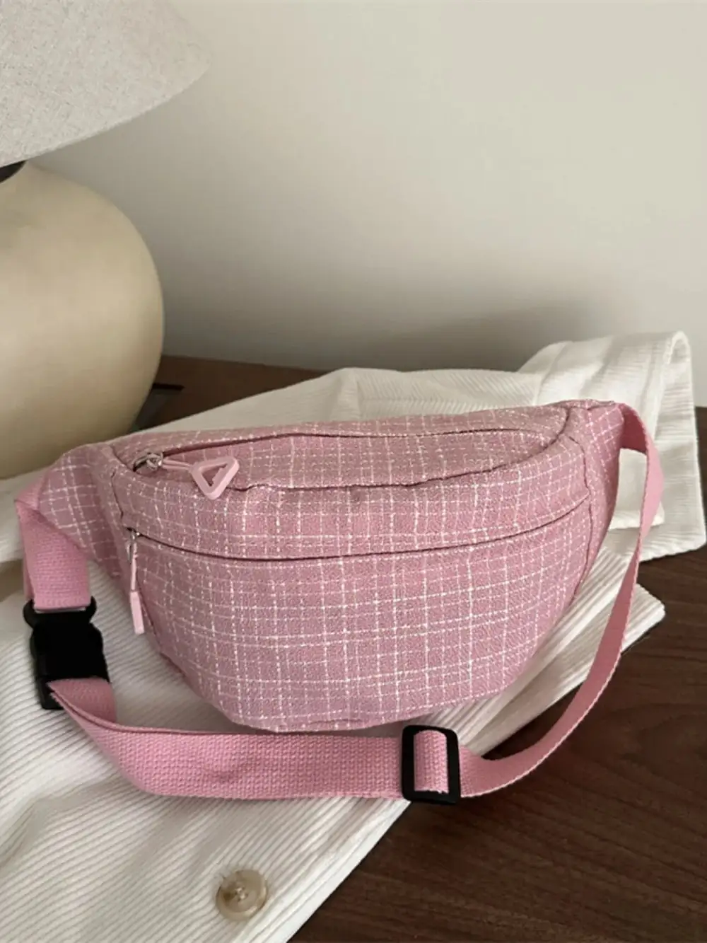 Plaid Crossbody Bag