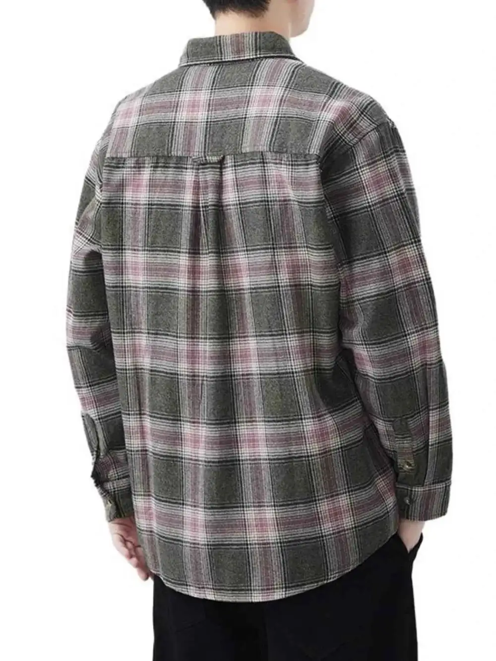 Everyday Plaid Button Up Long Sleeve Shirt