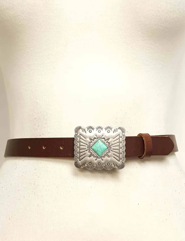 Skinny Leather Belt