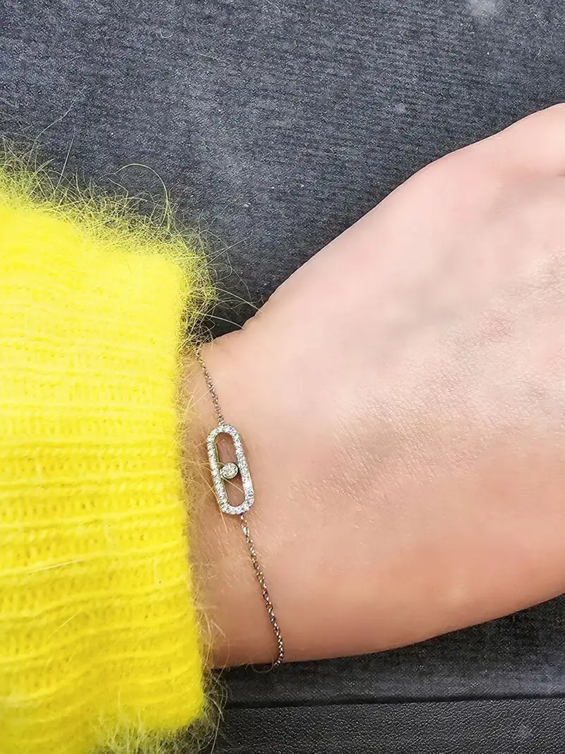 Pleated Curved Bracelet