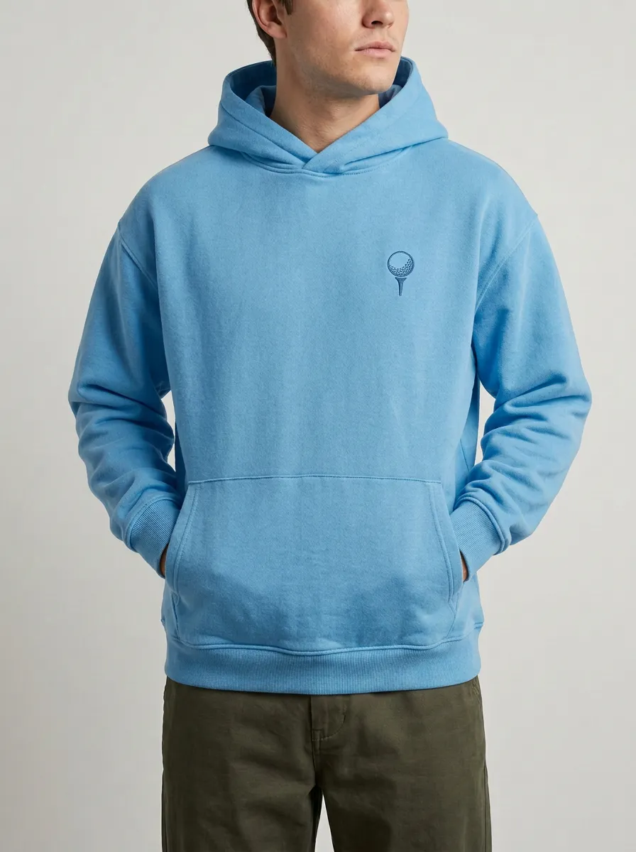 Technical Ball-On-Tee Golf Casual Hoodie