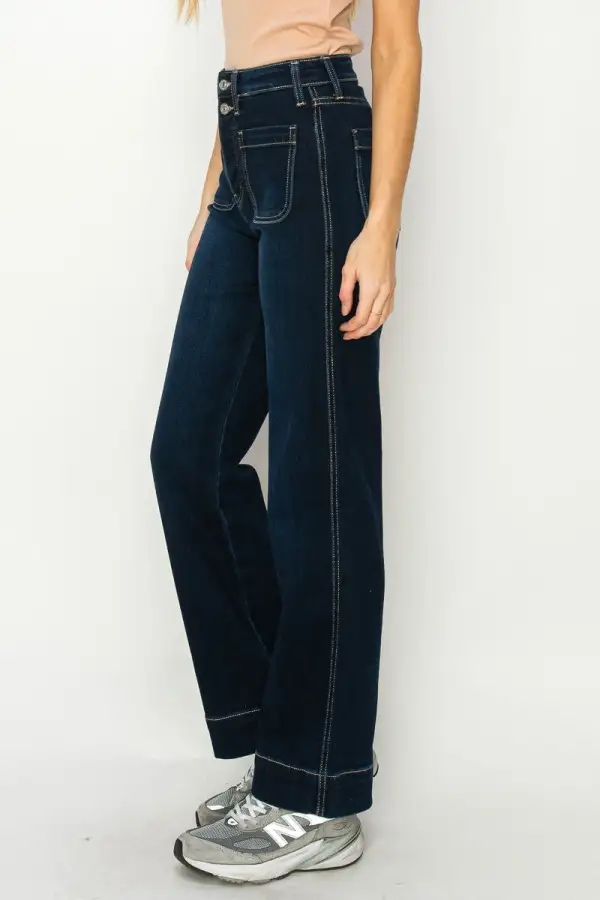 Everyday High Rise Stretch Denim Jeans