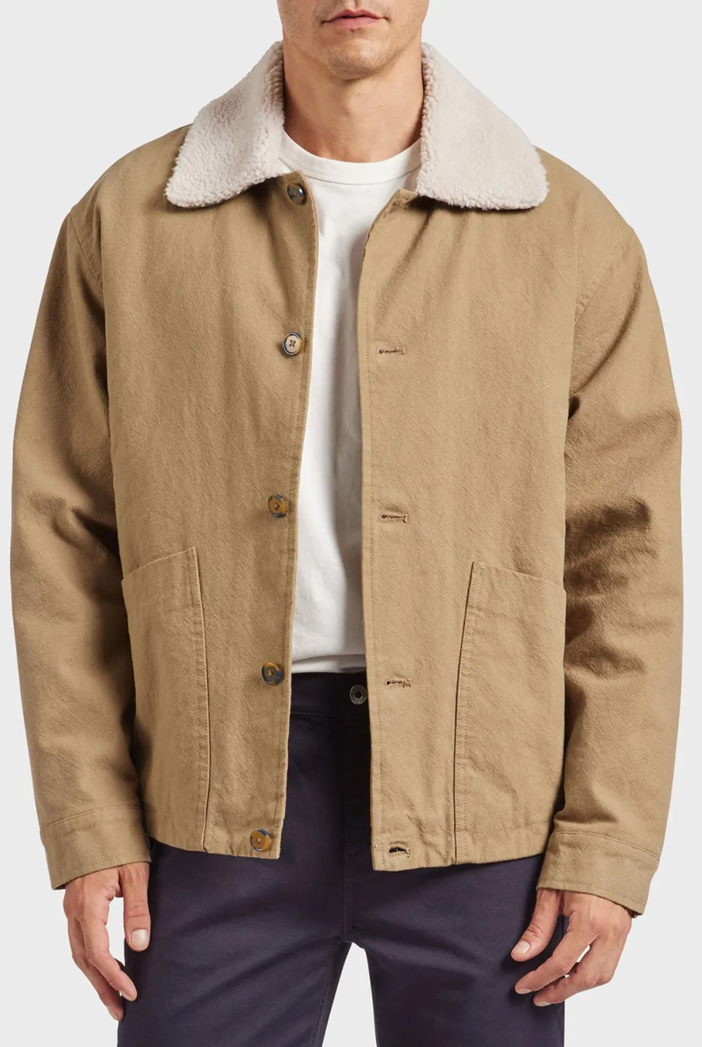Sherpa Oversized Cotton Jacket