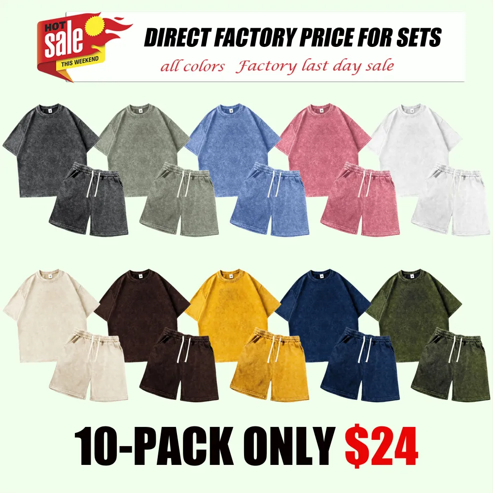 Men's classic two-piece soft stretch cotton loungewear set