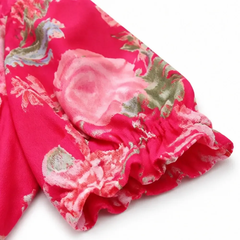 Floral Flowing Maxi Dress