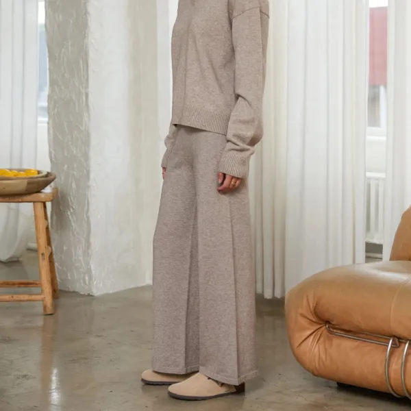 Knit Sweater Pants
