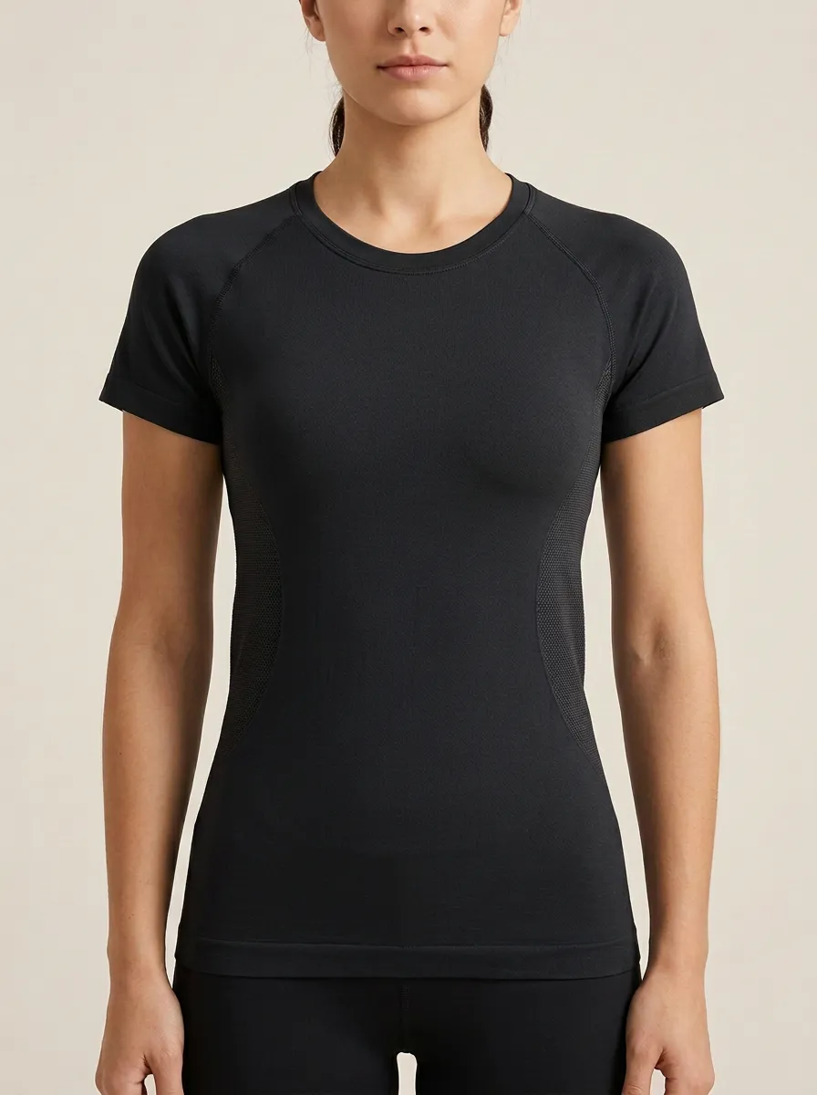 Women's Micro-Textured Raglan Performance T-Shirt