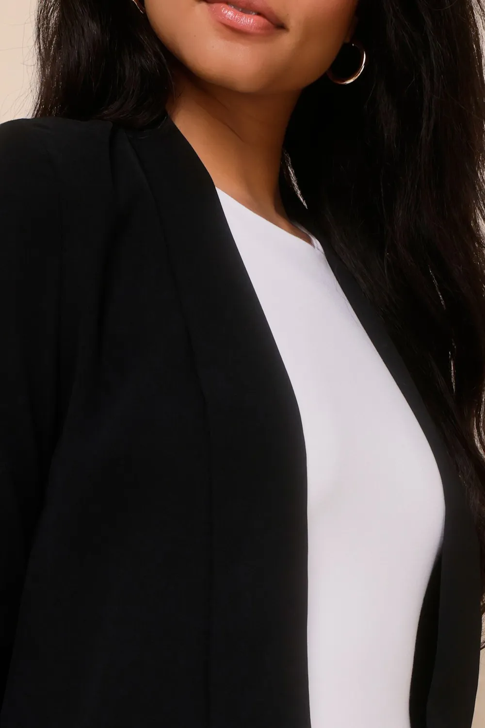 Casual Style Long Sleeve Lightweight Blazer
