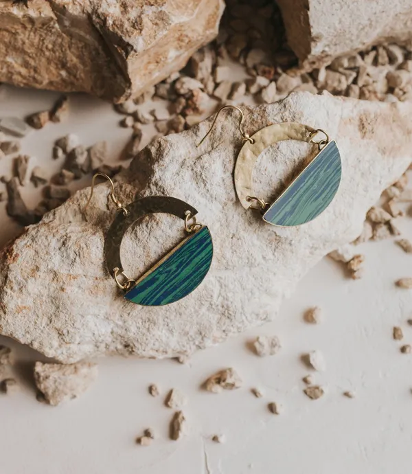 Sunset On The Sea Earring