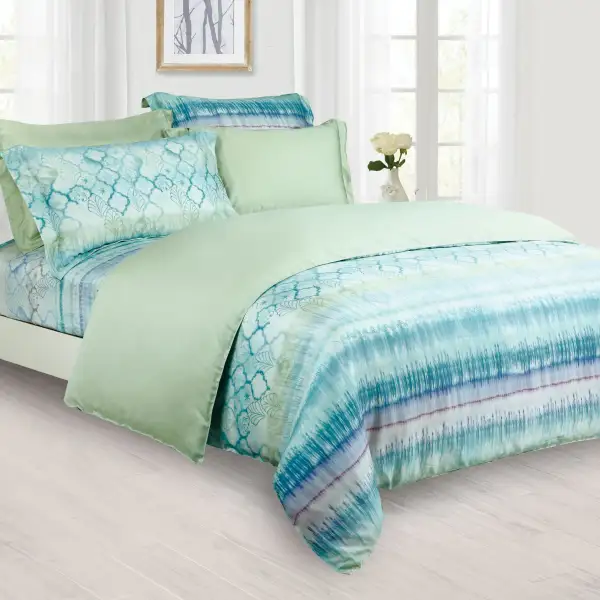 Refined Lyocell Fiber Woven Complete Bedding Set