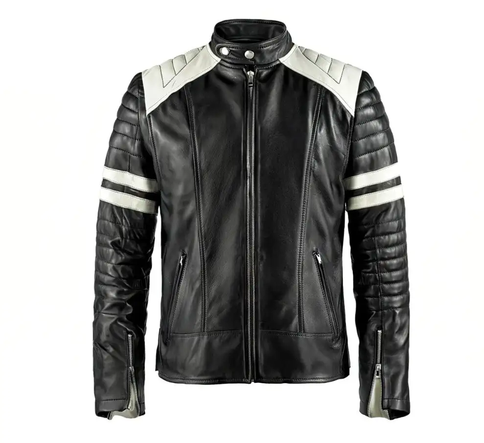 Contemporary Leather Jacket