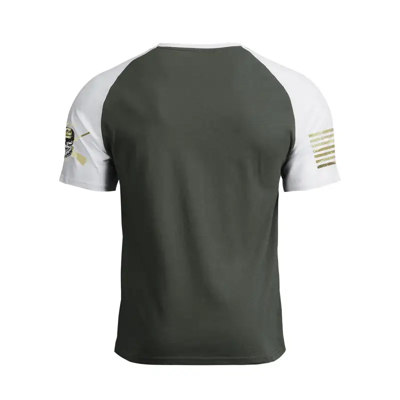 THE AWESOME DAD RAGLAN GRAPHIC TEE