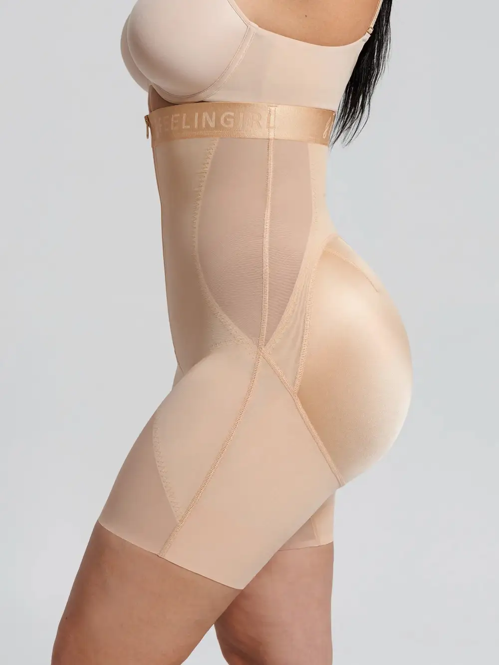 Mesh Panel Featherlight Shaping Shorts