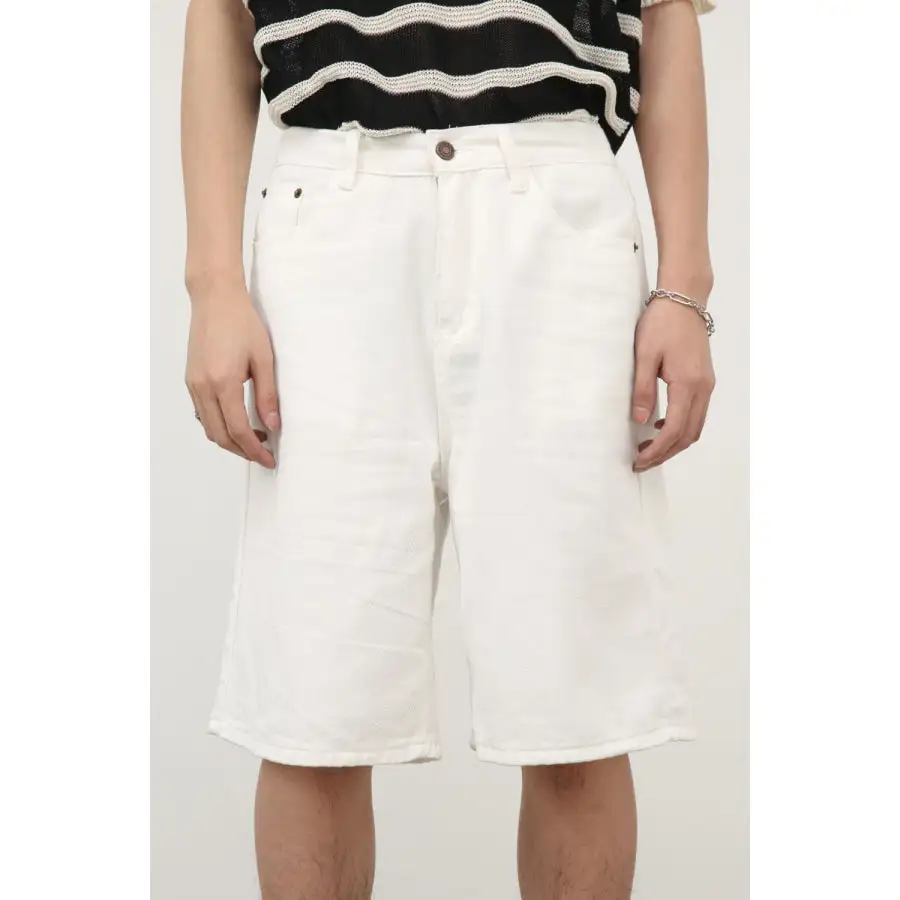 Refined Men's Mid Rise Denim Shorts
