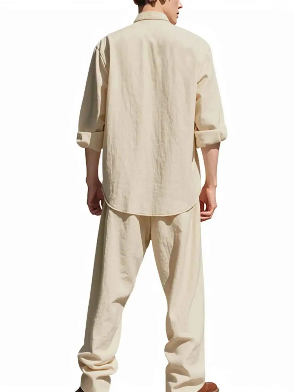 Button Up Shirt and Pants Set