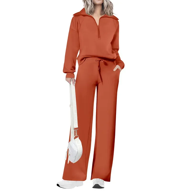 Women'S Casual 2-Piece Sweatsuit Set