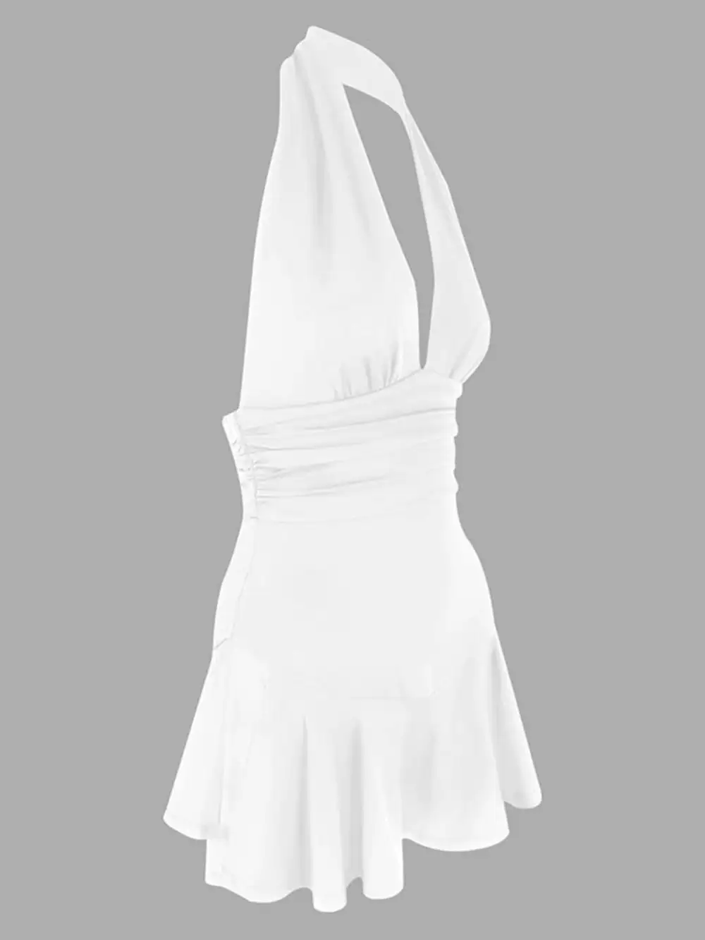 Comfort Fit Ruffle Mini Dress