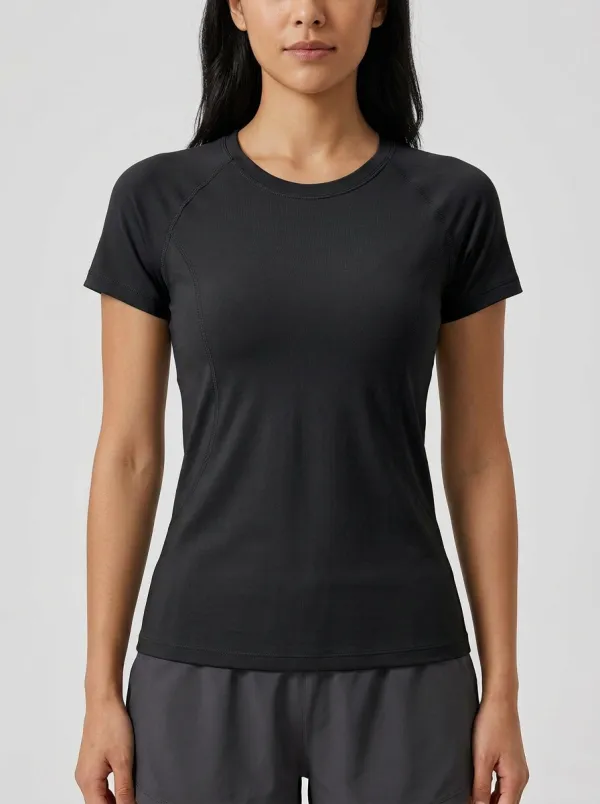 Women's Paneled Raglan Crewneck Performance T-Shirt
