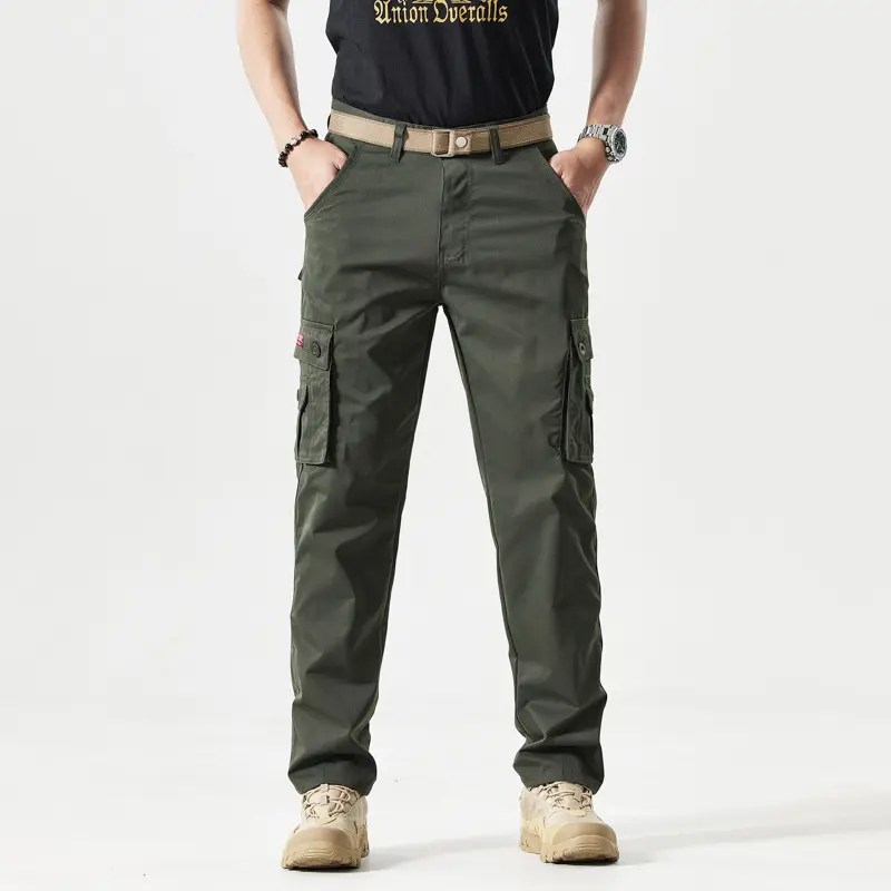 Men's Durable Cotton Cargo Pants