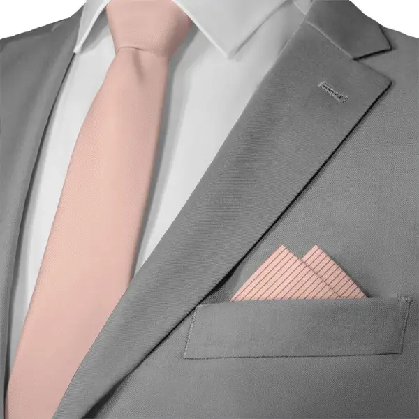Tailored Neat Striped Pocket Square