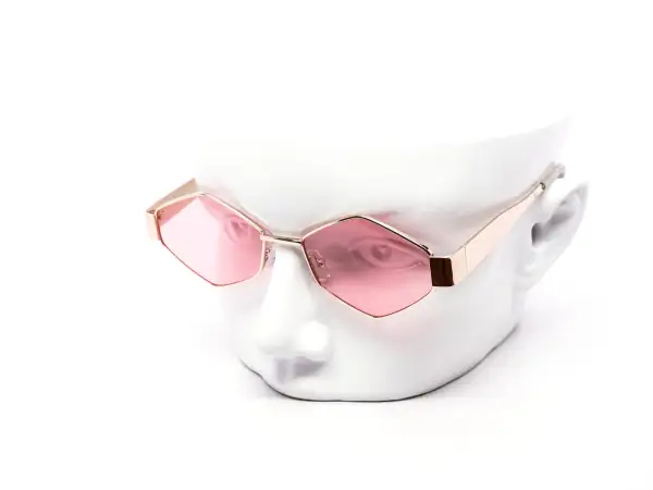 12-Pack Metal Hexagon Sunglasses