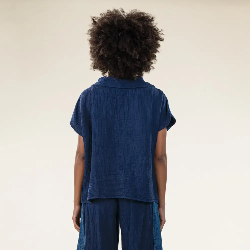 Cowl Neck Pullover Top