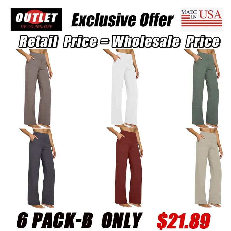 Loose High-Waist Business Casual Pants Yoga Pants Women's Wide-Leg Pants