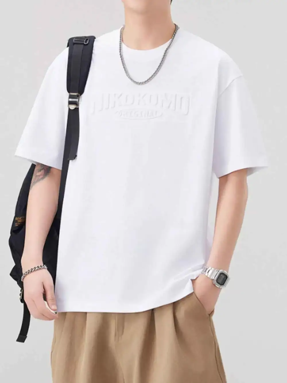 Daily Round Neck Short Sleeve T-Shirt