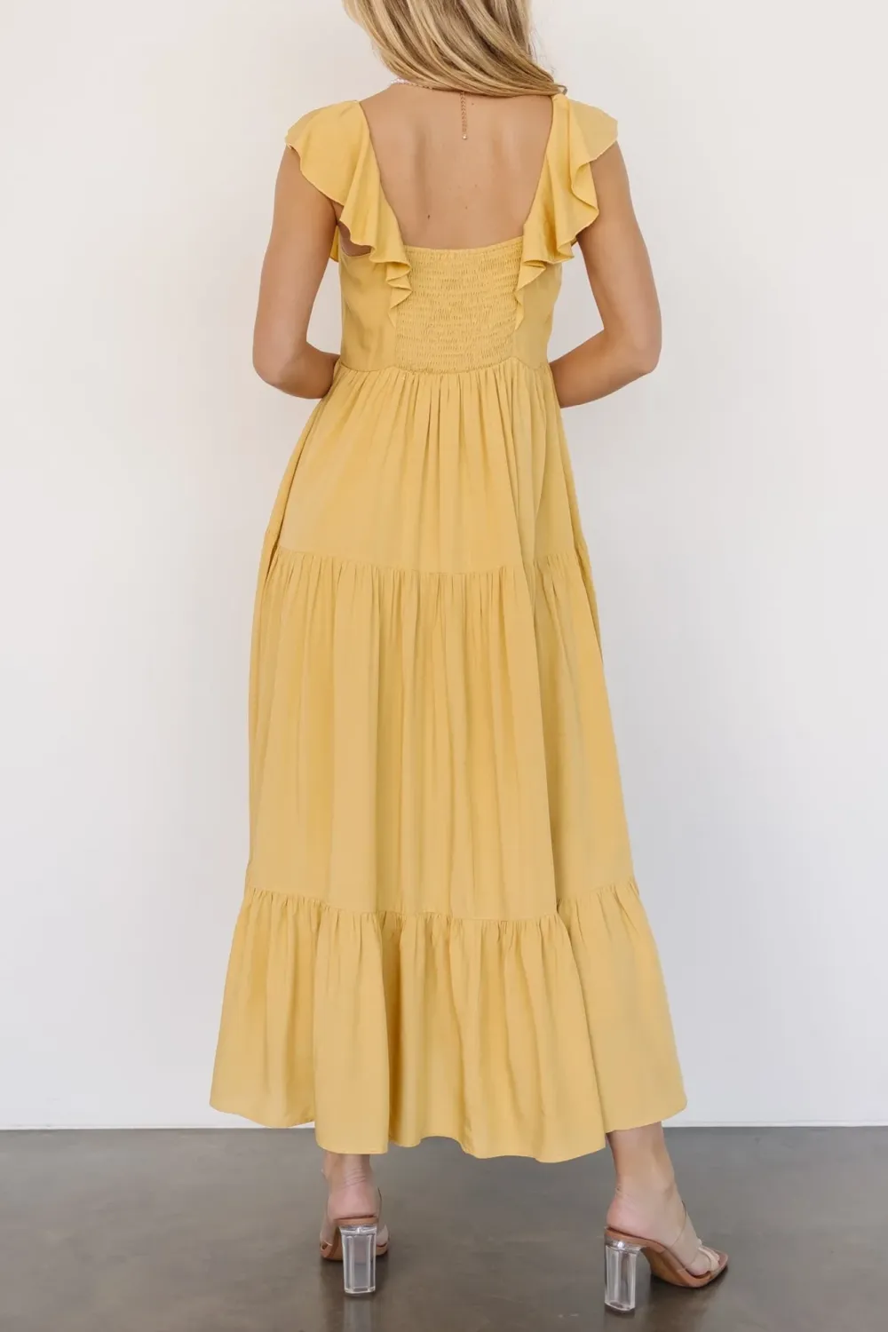 Classic Versatile Lace Collar V-Neck Dress