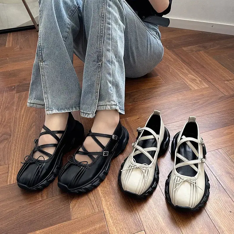 Mary-Jane Loafer Flats