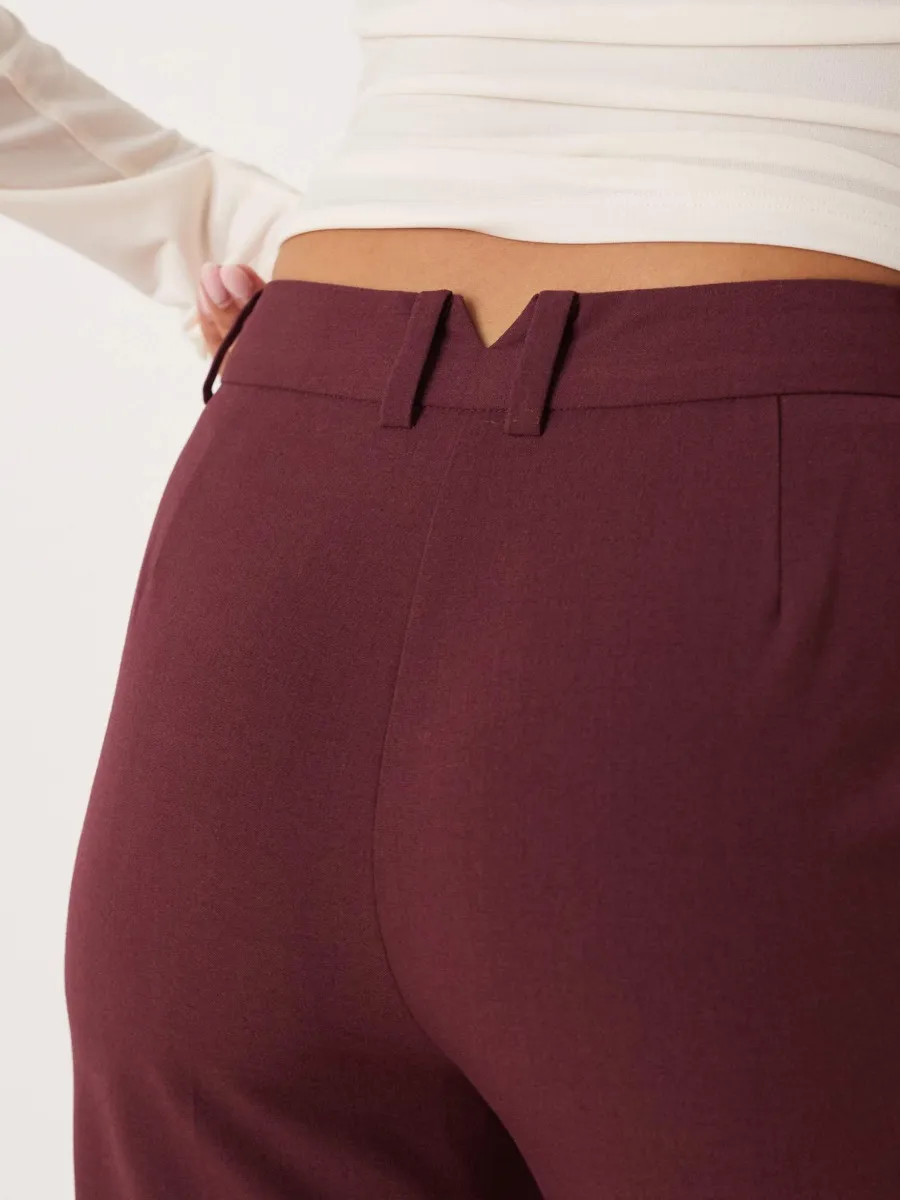 High-Waisted Wide-Leg Pants