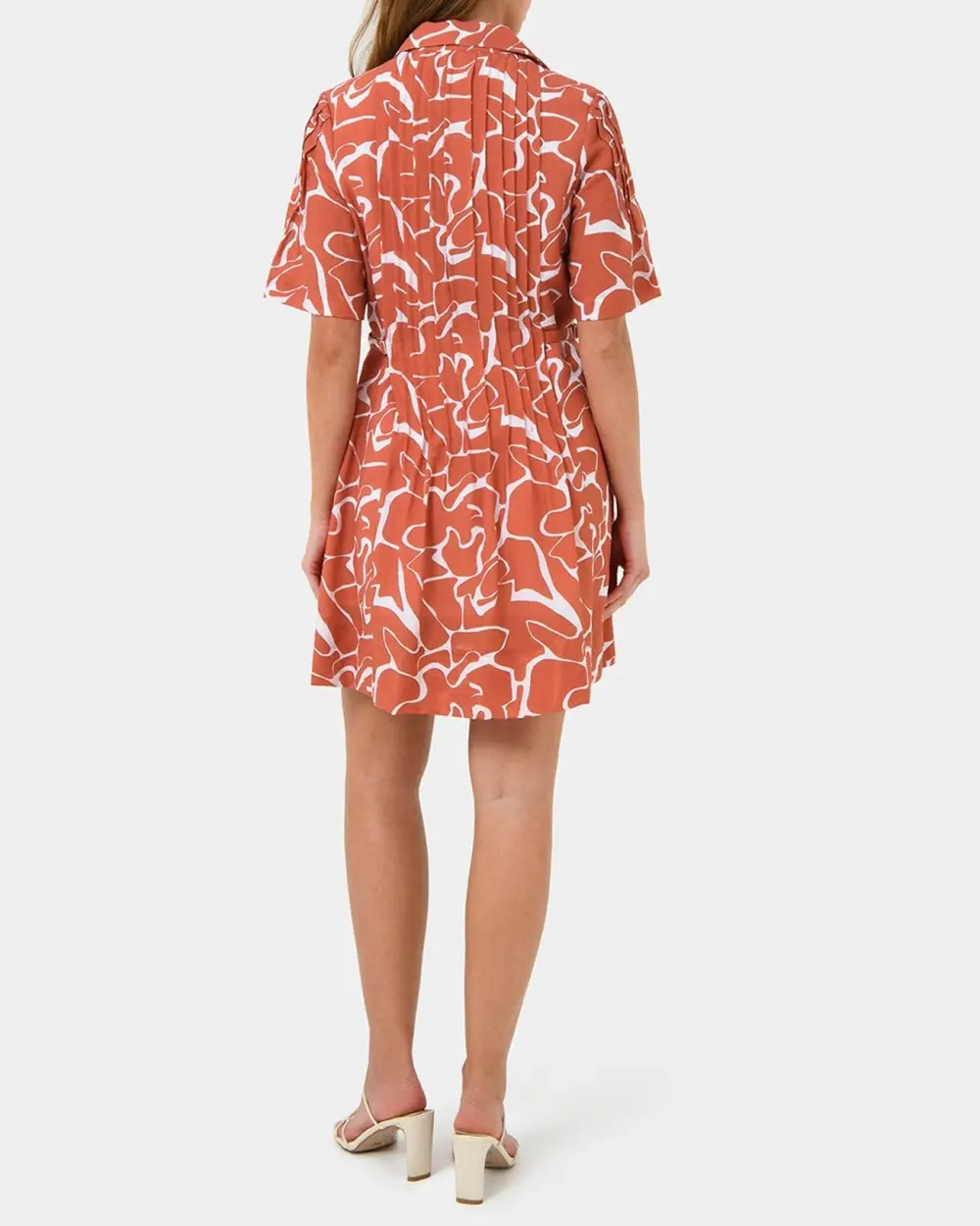 Relaxed Style Sunshine Pleated Dress