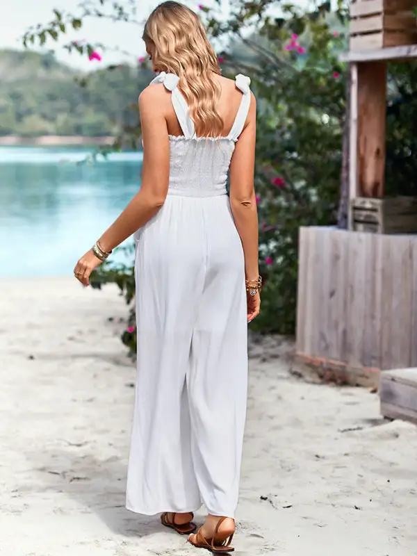 Clean High Waist Wrap Chest Spaghetti Accessory
