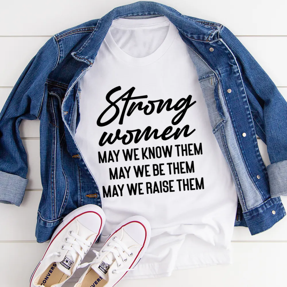 Graphic T-Shirts Strong Women Tee