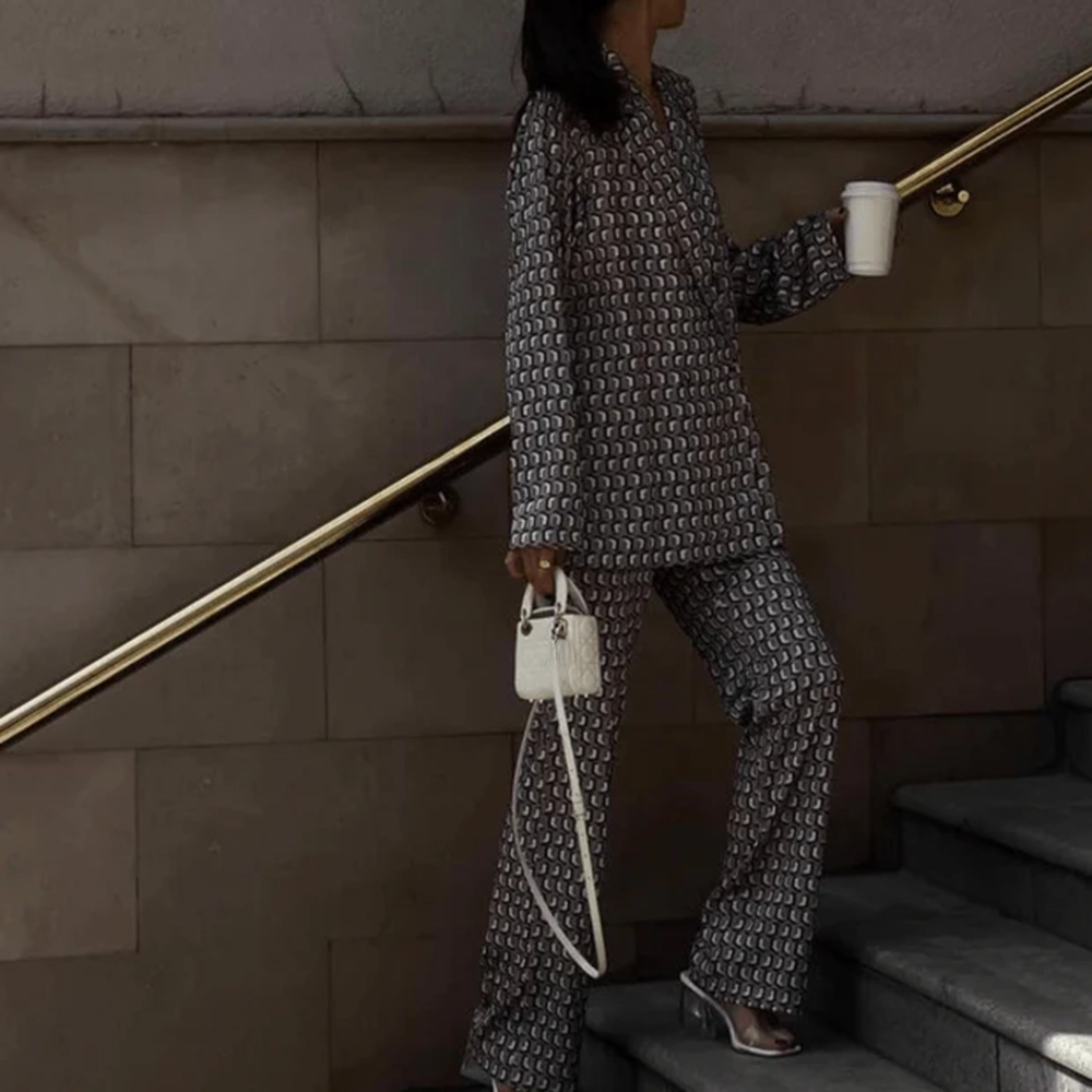 After Party Satin Two-Piece Set