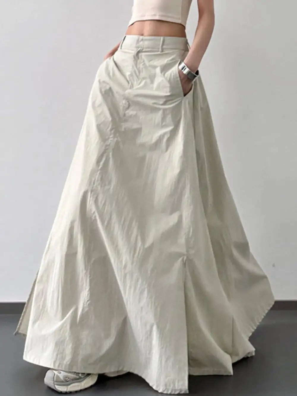 Smart Quiet Slit Skirt