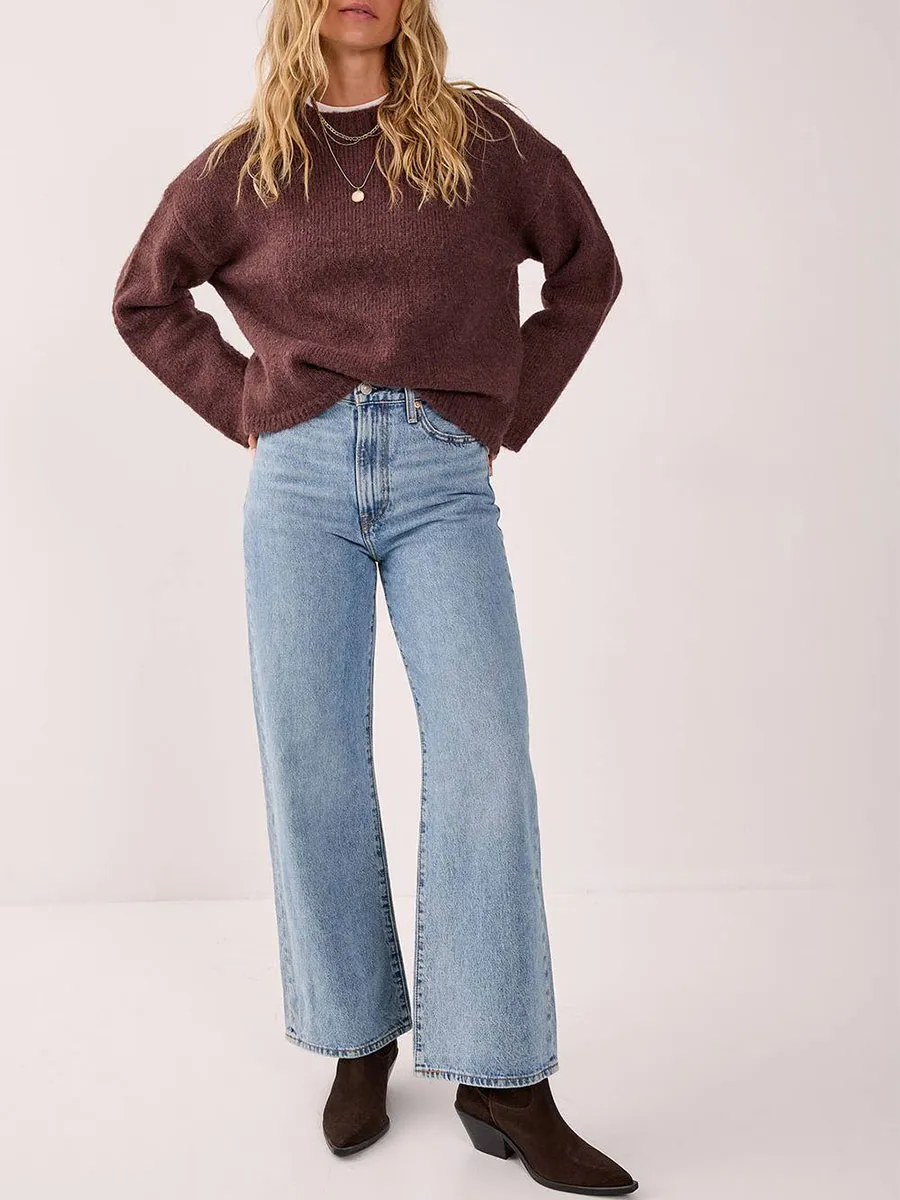 Women's Casual Loose Knit Sweater