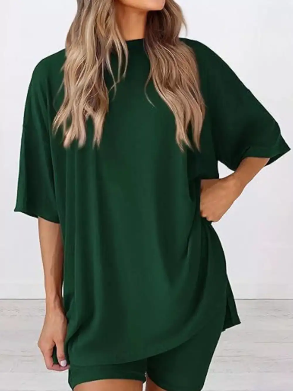 Half Sleeve T Shirt and Shorts Set